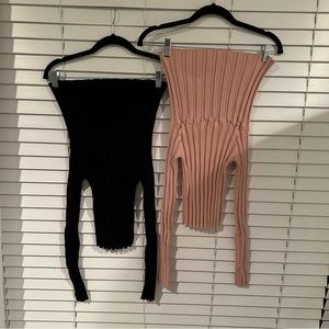 Zara ribbed sweaters